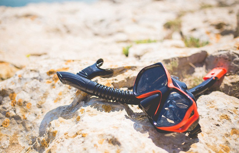 Diving Scuba Mask And Snorkel
